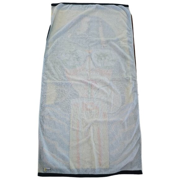 Vintage Beach Towel 70s 80s Woman Girl Sunglasses Wildwood New Jersey 30"x 60" - Picture 8 of 9